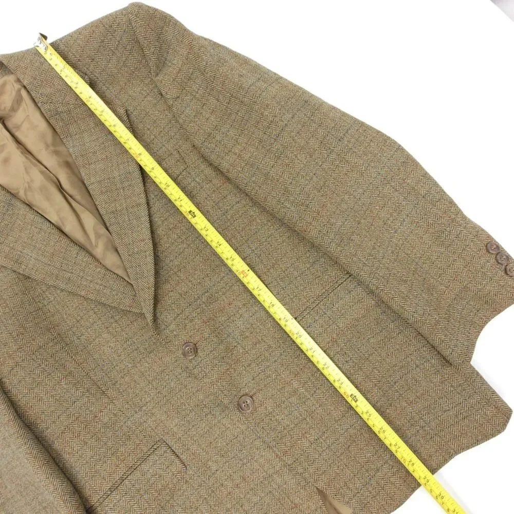NEW Alexandre London Savile Row New Wool Tailored 2 Button Blazer Old Money 40S